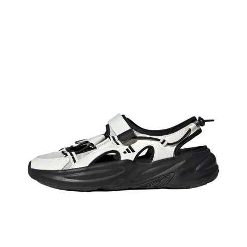 Adidas Ozwave Slip-Resistant Breathable Impact-Resistant Hiking Shoes Unisex White Black Adidas Ozwave противоскользящие дышащие устойчивые к ударам обувь для активного отдыха унисекс белый черный