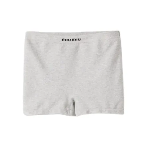 MIU MIU Боксеры Женские Серые