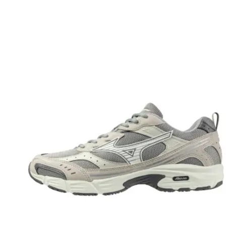 Mizuno Slip-resistant Abrasion-resistant Low Top Casual Running Shoes Unisex Gray Мицубо Противоскользящие Устойчивые к истиранию Низкие Топ Повседневные Беговые Кроссовки Унисекс Серый