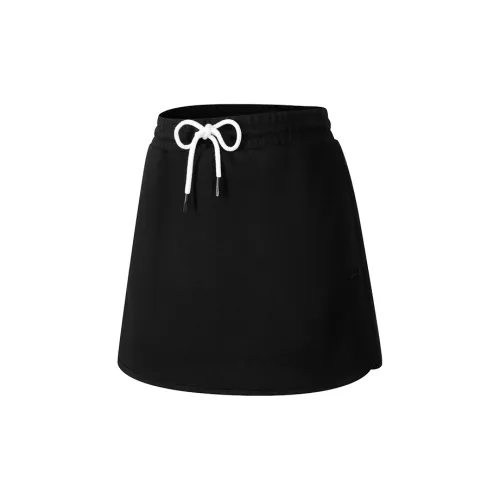 Titikaactive Чисто Черный Женские Юбки для Йоги