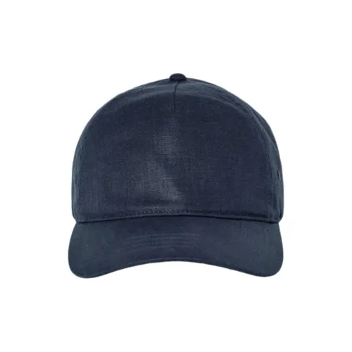 COS Linen Cotton Baseball Caps Men's Blue
