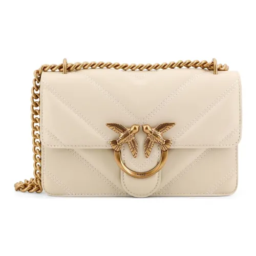 PINKO Кожа Сумка через плечо Мини Женская Белая