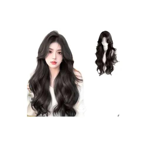 WANWANFENG Корейский стиль EFFORTLESS Большая волна Женская парик Смешанный шелк Большая волна