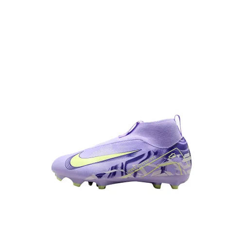 Nike Mercurial Superfly 10 Детские футбольные бутсы MID Топ Фиолетовый Агат Kids