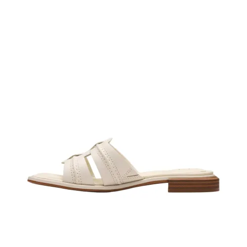 Clarks Резиновая подошва устойчивая к истиранию слипоны женские бежевый