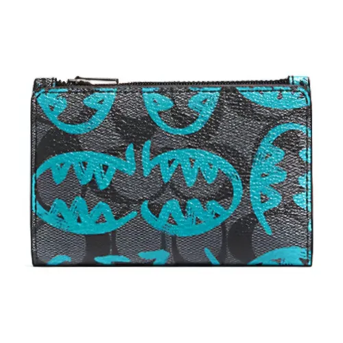 COACH Тонкий кошелек Монетницы Унисекс