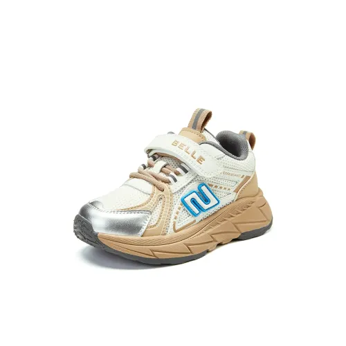 BELLE Легкие амортизаторы низкий топ детские беговые кроссовки хаки детские