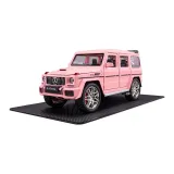 Mercedes-Benz G63 Pink + Large Size Anti-slip Mat  
Мерседес-Бенц G63 Розовый + Большой Размер Антискользящее Коврико-подкладка
