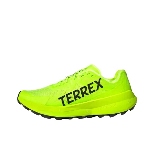 adidas Terrex Agravic Slip Resistant Abrasion Resistant Низкие Кроссовки для Беговых Пути Мужские Желтые