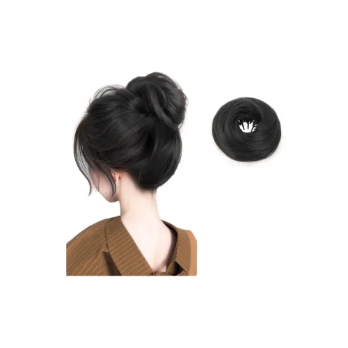 WANWANFENG Улучшенный Golden Цветочная почка Голова Парики Белок Волокно Зефир