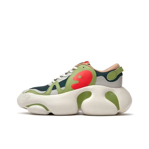 U.IN Zaluz Series Низкий Топ Толстая Подошва Кроссовки Женские