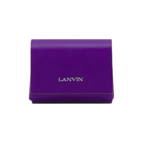 Lanvin Аксессуары для наушников из коровьей кожи женские фиолетовые