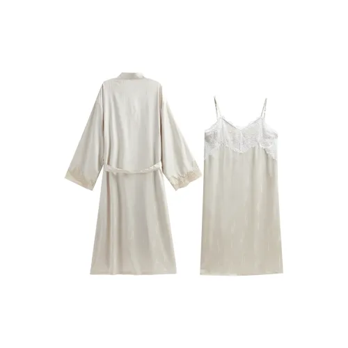 Same Language Пижамный комплект Женские Нефритовый Fat Белый