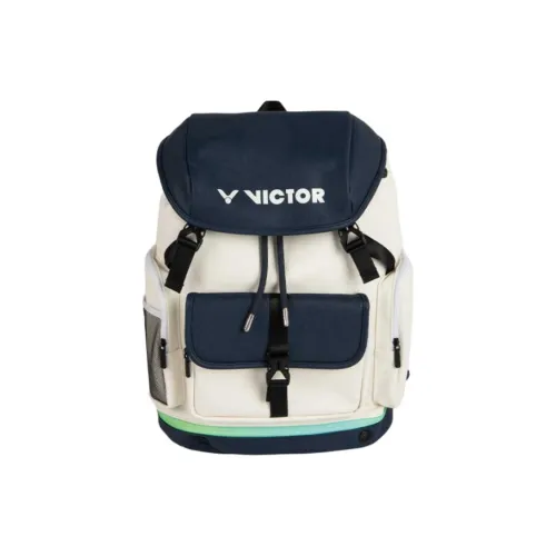 Victor PU (полиуретан) синтетическая кожа рюкзак унисекс белый и синий