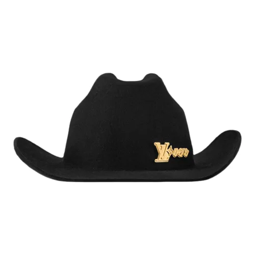 LOUIS VUITTON Шерсть Металл Шапки и Кепки Унисекс Черный