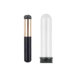 Черная силиконовая кисть для губ (без крышки)