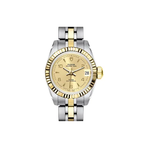 TUDOR Автоматический Механический Движение Женские Часы Prince and Princess Collection 22 мм Золотые