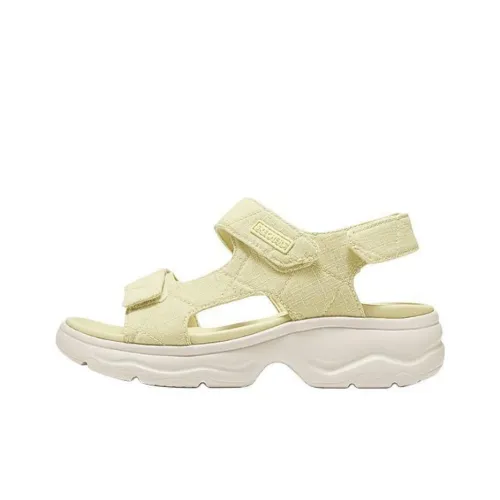 Skechers Повседневные пляжные сандалии женские желтые