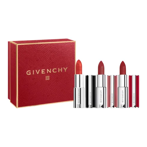 Givenchy Beloved 3 шт. Красные Помады Velvet Easy to Blend Цвет лица 3,4G*3