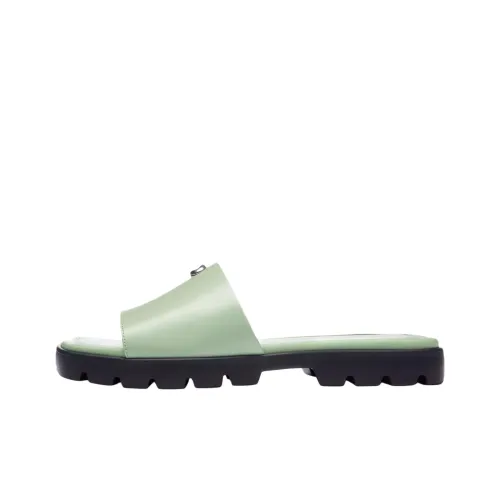 COACH Слипоны Женские Зеленые