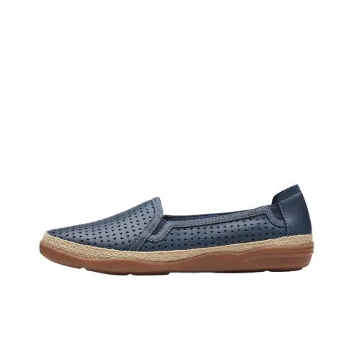 Clarks Elaine Ruby Casual Shoes Women's Navy Blue