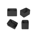 Чёрная сумка с вкладышем