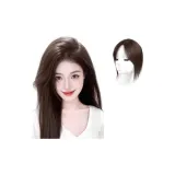 Удлиненная длина и количество [Мокко * Центр разделенный стиль позиционирования] 35 см, смешанное волокно