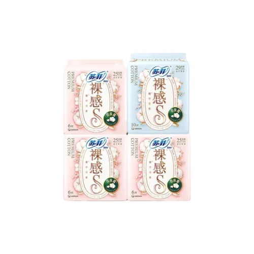 Sofy Noble Телесный S Гигиенические прокладки Day And Night Комбинация 250мм+290мм 6 штук Набор