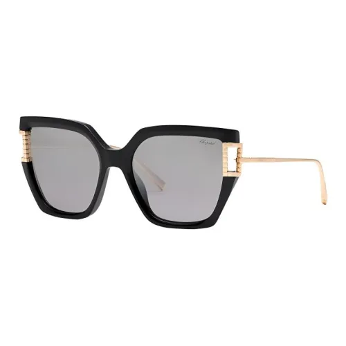 CHOPARD Нерегулярная форма Солнцезащитные очки Женские Черный