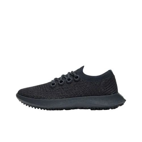 Allbirds Tree Dasher Беговые кроссовки Низкий топ Натуральный черный Натуральный черный Подкладочная ткань Мужской