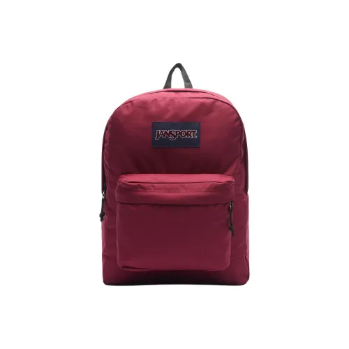 JanSport Полиэстер Рюкзак Унисекс Бордовый Цвет