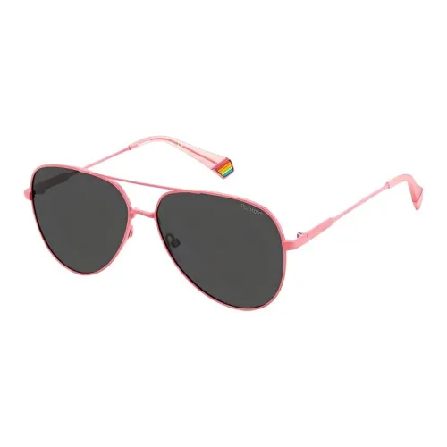 Polaroid Металл Aviator Солнцезащитные очки Унисекс Розовый