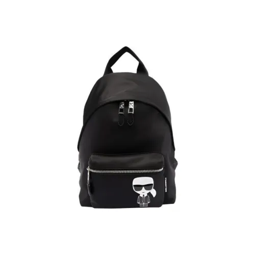 Рюкзак из полиамида Karl Lagerfeld женский черный