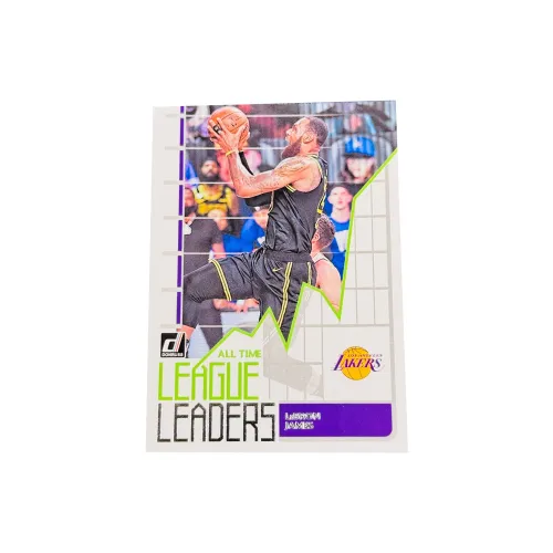 Коллекция Panini Donruss Los Angeles Lakers LeBron James Rookie Card Excellent CONDITION Спортивные Карты 1 Упаковка