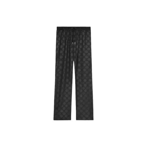 CELINE Вязаные спортивные брюки мужские черные