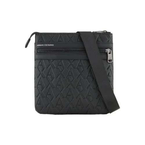 ARMANI EXCHANGEAE Полиэстер Курьерская сумка Сумка через плечо Сумка на плечо Мужская Черная