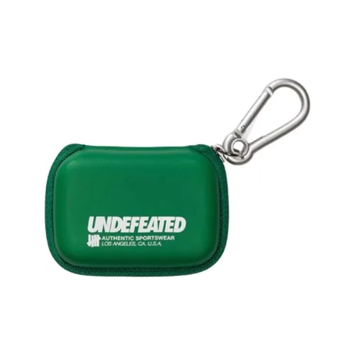 UNDEFEATED Полиуретан с синтетической кожей Чехол для наушников Унисекс Яшма Сосновый зеленый Черный