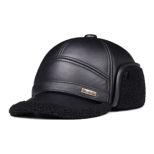 PIERRE CARDIN Кепки из коровьей кожи Мужские