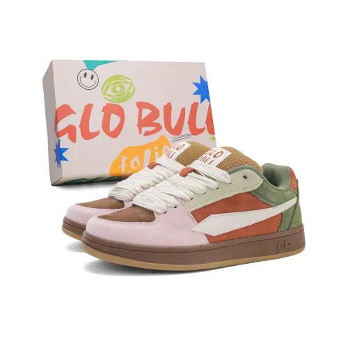 GLO BULL Скейтборд Кроссовки Низкие Зеленые Розовые Коричневые Женские