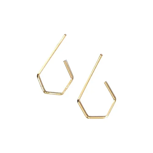 QIANFANGDAHUANGYE Титановые стальные серьги женские