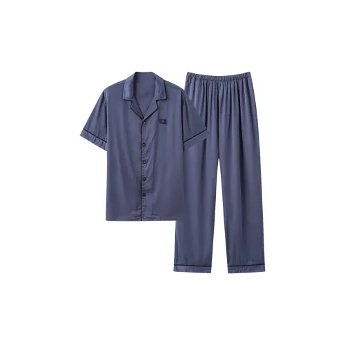 WANANNI Пижамный комплект Мужской Королевский синий