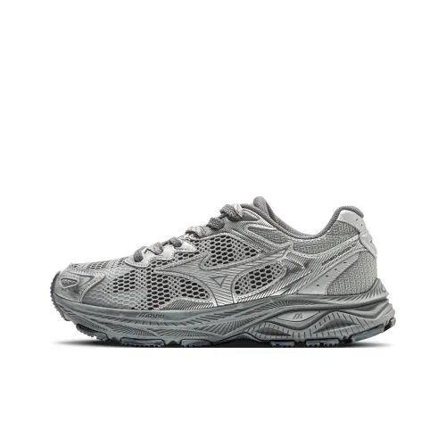 Mizuno Racer S Беговые кроссовки Низкий Топ Метеоритный Серый Унисекс
