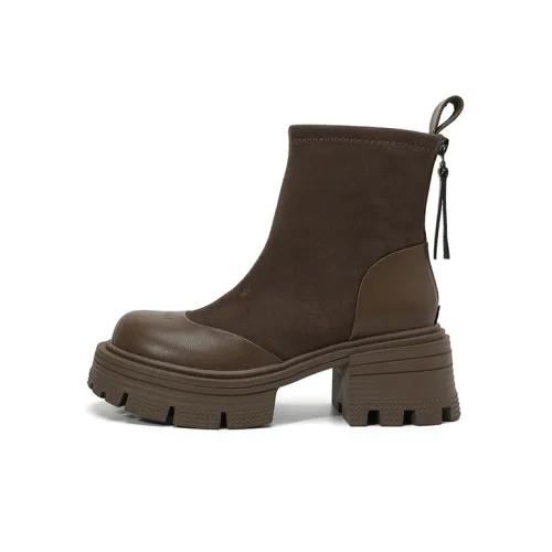 Daphne Ботильоны Женские Хаки