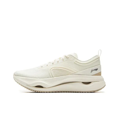 LINING Беговые кроссовки Low Top Айвори Женские