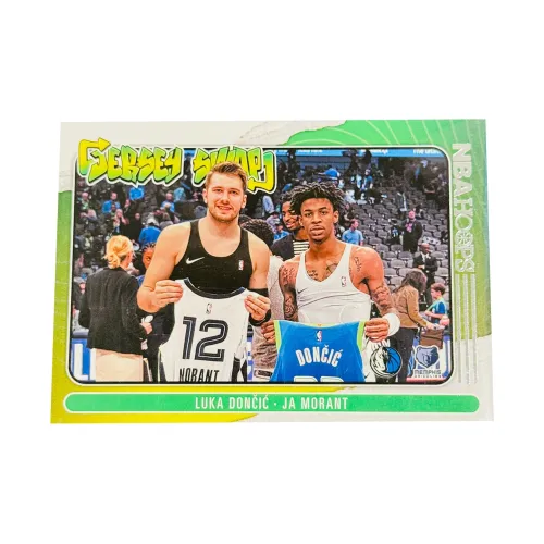 Коллекция PANINI HOOPS Luca Doncic Morant Джерси Swap Tka Путешествие CONDITION Спортивные карты 1 шт