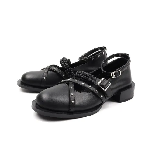 Asthershop Mary Jane обувь женские черные