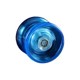 Кристально-синий йо-йо [Версия с тремя подшипниками и грузилом]