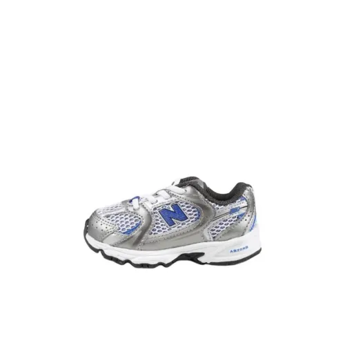 New Balance NB 530 Bungee Low Топ Обувь для малышей Серебристо-синий Infant And Toddler