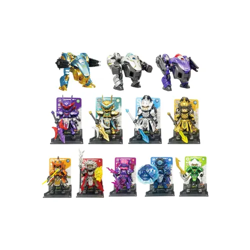 Bloks Hero Infinite Starlight EDITION 5 пачек Слепые коробки 1 коробка Целая коробка 9 шт