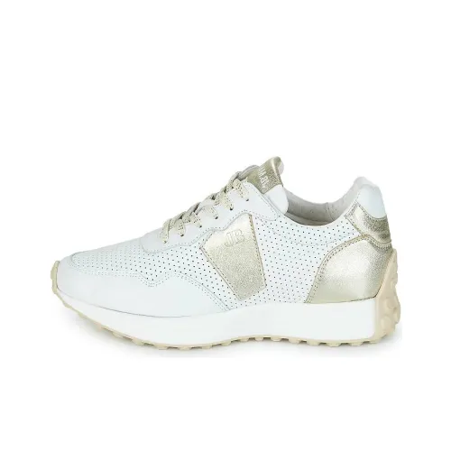JB MARTIN Hisia Low Топ Повседневная обувь Женская Белая Золотая